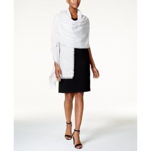 Inc International Concepts Metallic Jacquard Wrap